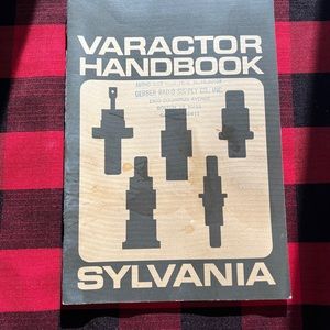 Collectors Item Varactor Handbook by Sylvania